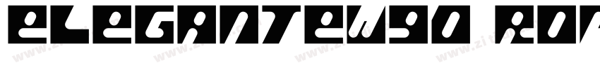 EleganteW90 Roman字体转换